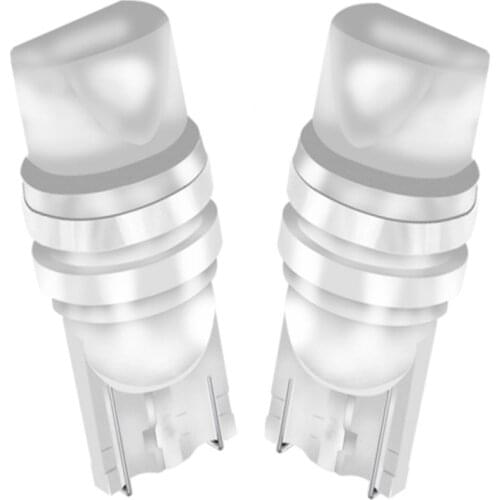 2pcs New T10 Ceramic 3D LED Car Light W5W WY5W 192 Tail Side Bulb Interior Dome Reading Lamp Wedge Parking Lights Auto Styling