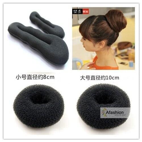 4ps/lot Different Size Magic Hair Sponge Curler Flexi Rods for Hair Makeup Curling Wand Accessories Roller Free Shipping