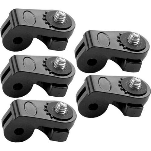 5pcs/Set Universal Conversion Adapter Sport Camera Adapter Tripod Convert Mounts for GoPro for SONY for Xiaomi Yi 4K Action