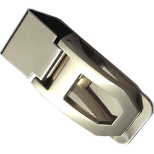 50pcs/lot Stainless Steel Wallet Money Clip Slim Pocket ID Card Cash Money Clip Clamp Holder Business Gift Wholesale
