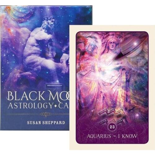 52pcs Tarot Cards Family Holiday Party Playing Cards All English Tarot Game Cards Board Games Set New Arrival