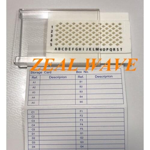 Rongyi Technology 100-Hole Transmission Electron Microscope Sample Box Copper Mesh Sample Box