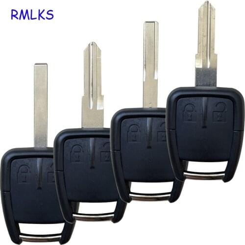2 Buttons Remote Key Shell for OPEL VAUXHALL Vectra Zafira Omega Astra For Chevrolet Replace HU46 HU100 Right Left Blade