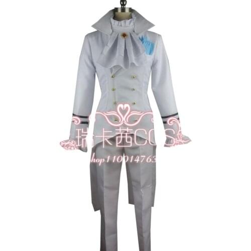 2016 Kuroshitsuji Black Butler Areisuto Chamber Aleister Chamber The Viscount of Druitt Cosplay Costume Suit Customize