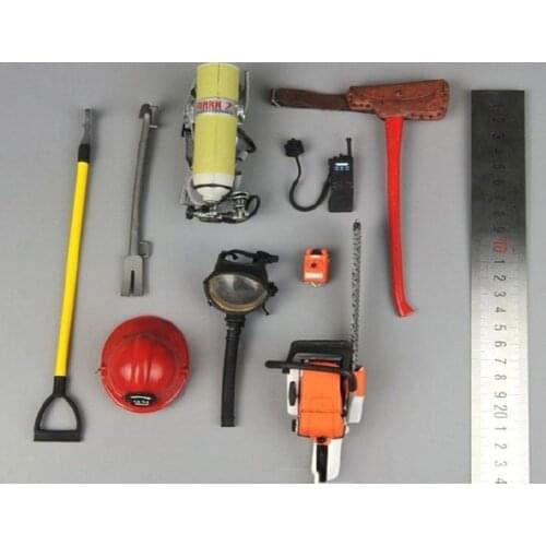1/6 Scale Fireman accessories Equipment Phone model toy for 12" Action Figure Body Doll Accessory-not real size