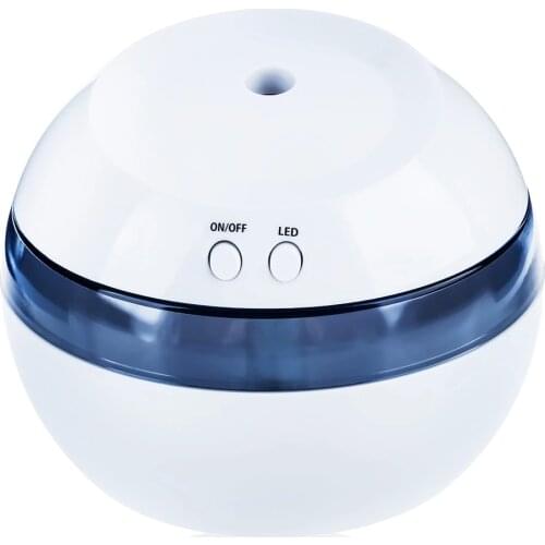 New Crystal Air Humidifier for Home Ultrasonic Humidifiers with LED Night Light Air Fresher Atomizer Mist Maker Aroma Diffuser