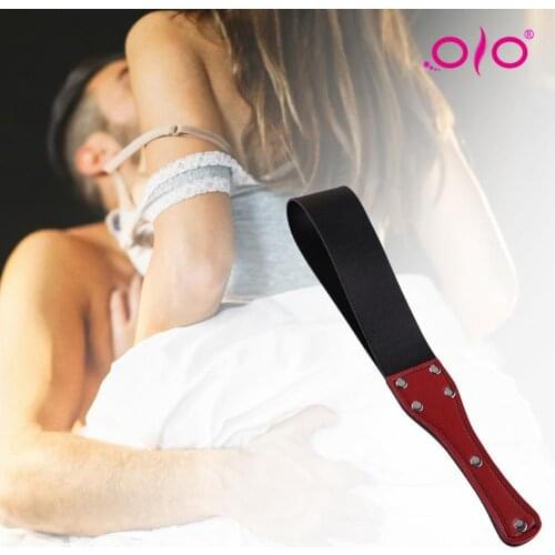 OLO Whip Fast Adaptation Manipulate Faux Leather Sex Pleasure Whip Spanking Knout BDSM Lash Fetish Flogger Sex Product