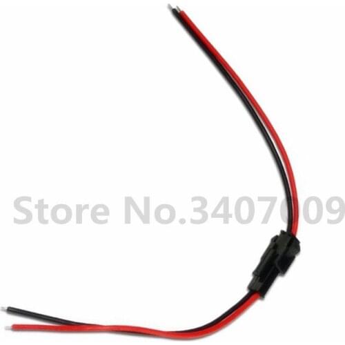 Promotion! 10Pairs 15cm Long JST SM 2Pins Plug Male to Female Wire Connector