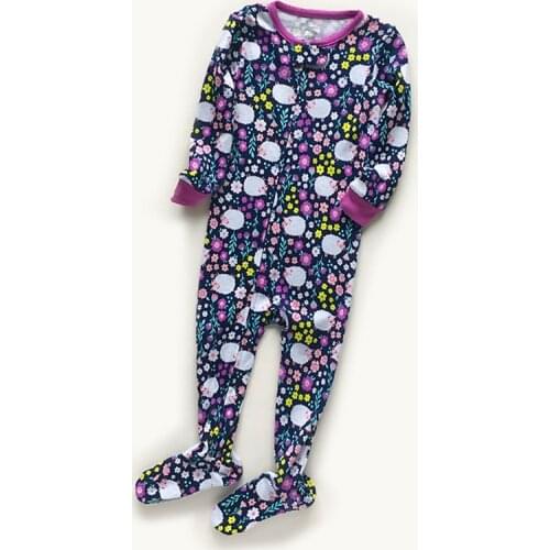 Size 12M is suitable for men and women under 2 years old. One piece cotton baby romper sleeping bag