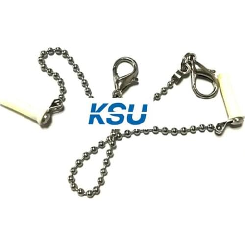 SC fc SMA LC dust cap with metal chain for LC fiber adapter waterproof Anti Dust Plug Material Chain LC connector Dust Cover