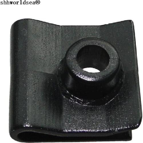 Shhworldsea Nylon"U" Nut Fender/Wheel Housing Applications For Nissan 63848-D0100 Plastic Clips Car Car Fasteners Clip