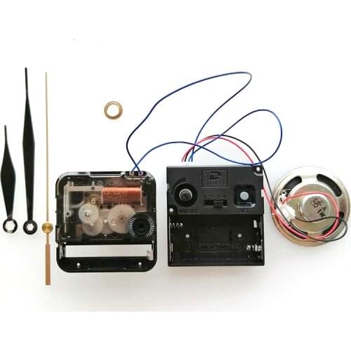 S Trigger Movement 46301N Screw In Type With Plastic Music Chime Box and Horn Clock Accessory Quartz DIY Movement Kits