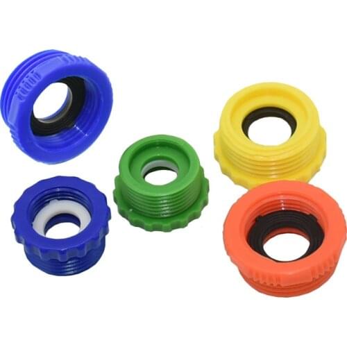 Female 3/4" to 1" male Thread Connector male 3/4" to 1/2" Female Repair joint drip irrigation fittings tube 100pcs