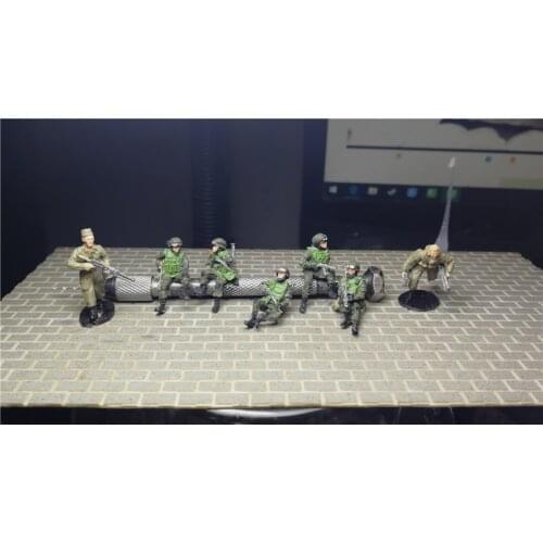 Super mini pvc figure model toy table chess wargame chess 10 pcs/set