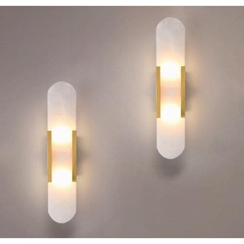 Nordice led wall light wood corridor dining room bedroom luminaria de parede lampara pared
