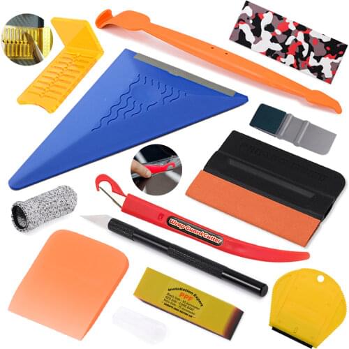 EHDIS Carbon Film Vinyl Wrap Cut Tool Window Tinting Car Decal Paint Razor Scraper Glass Sticker Squeegee Motorcycle Accessories