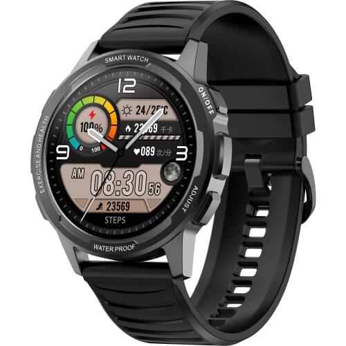Smart Watch 1.32" Touch Screen Smartwatch, Pedometer Watch with Heart Rate and Sleep Monitor, IP67 Waterproof Sport Watch