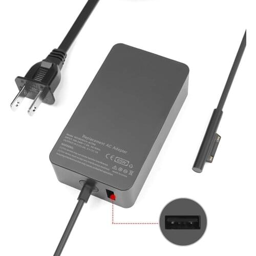 Huiyuan Surface pro x Charger Power Cord 1706 for Microsoft Surface Laptop 3 13.5 i5-1035G7 i7-1065G7 Surface pr