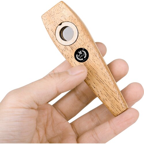 2Pcs Wooden Flute Brown Accompaniment Flute Musical Instruments Wood Wood Pallets Kazoo Music Sturdy