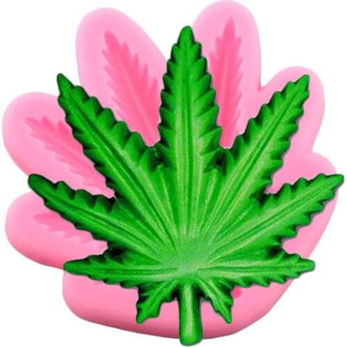 3D Maple Leaf Silicone Mold Leaves Fondant Mould Cake Decorating Tools DIY Baking Candy Clay Chocolate Gumpaste Moulds