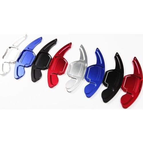 Car Aluminum Steering Wheel Shift Paddle Shifter Gear Extention For Audi A3 A4L A5 Q3 Q5 TT S3 R8 Auto Interior Car-styling