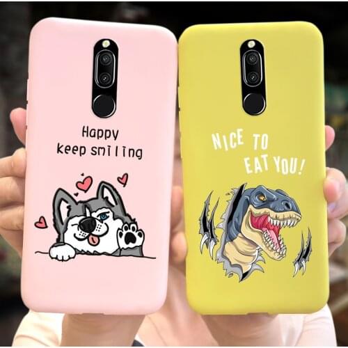For Huawei Mate 10 Lite Case Nova 2i Phone Case Silicone Cute Back Cover For Coque Huawei Nova2i mate10Lite RNE-L21 Funda Bumper