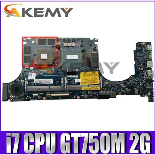 For DELL Precision M3800 Laptop Motherboard VAUB0 LA-9941P With i7-4700 CPU i7-4702HQ i7-4712HQ Mainboard tested 100% work