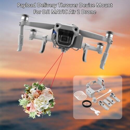 Payload Delivery Thrower Air Dropper Device Mount System For DJI MAVIC AIR 2