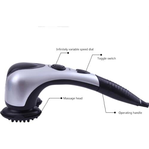 Intelligent cervical spine back body massager stick multifunctional body massage device parents Gift