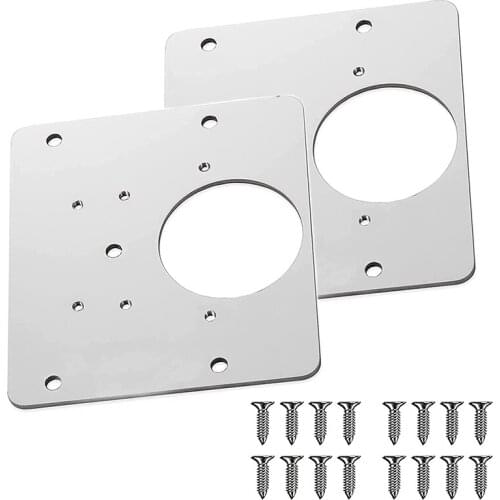 Hot YO-Hinge Repair Plate with 12 Mounting Holes Pratical Repair Accessory for Furniture Cabinet Drawer Door Window