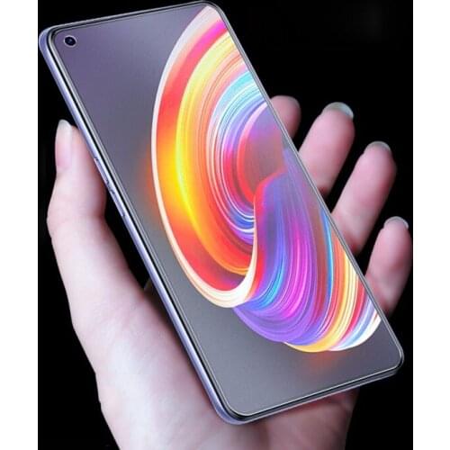 Matte Frosted Tempered Glass for OPPO Realme X7 Pro No Fingerprint for Realme X3 Super Zoom X50 Pro X50m 5G Screen Protector
