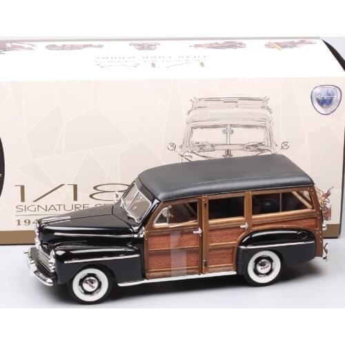 Yat ming 1 18 Classic FORD WOODY woodie Super Deluxe 1948 station wagon scale car vehicles & diecast model toy hobby miniatures
