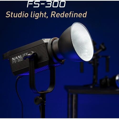 Nanlite FS-300 330W 300w Stuido LED Light 5600K Continuous Photography Light for Photography Studio Video Recording soft light