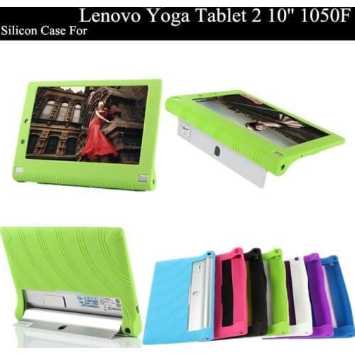 2015 NEW YOGA 2 1050F Soft Silicon Case For Lenovo Yoga Tablet 2 10'' 1050f Soft Rubber Silicon Protective Case