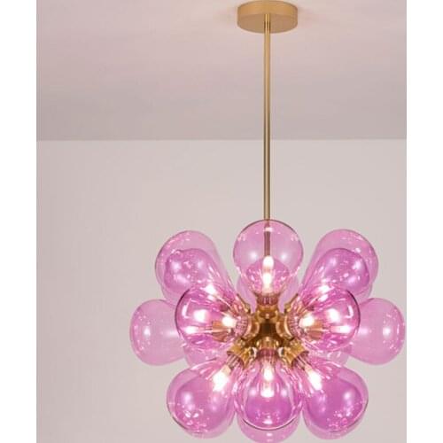 Postmodern Scandinavian chandelier Kitchen bubble lamp Living Room Loft Iron Art Decor Indoor Decorative Led luxury chandelier