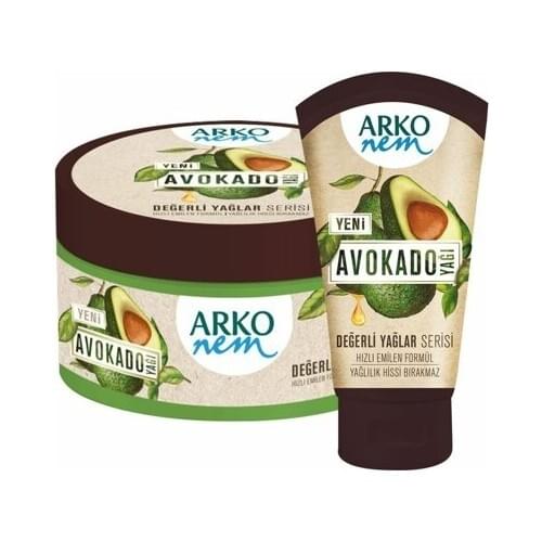 AWESOME Arko Moisture Oils Avocado Hand and Body Cream 250 ml + 60 ml FREE SHİPPİNG FREE SHİPPİNG