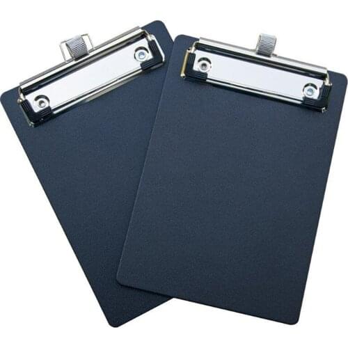 Plastic Clipboards Clipboard (Black) Strong Inch | Holds paper Sheets PP Clipboards with Low Profile Clip