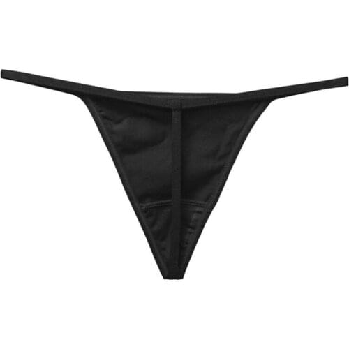 Sexy Cotton G Strings Women Tiny Mini Micro Thongs Bikini Tangas T Back Underpant Low Waist Female Soft Underwear Lingerie Cueca