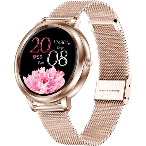 MK20 Smart Watch 2021 Full Touch Screen Women Smartwatch For Ladies And Girls Compatible With Android and IOS