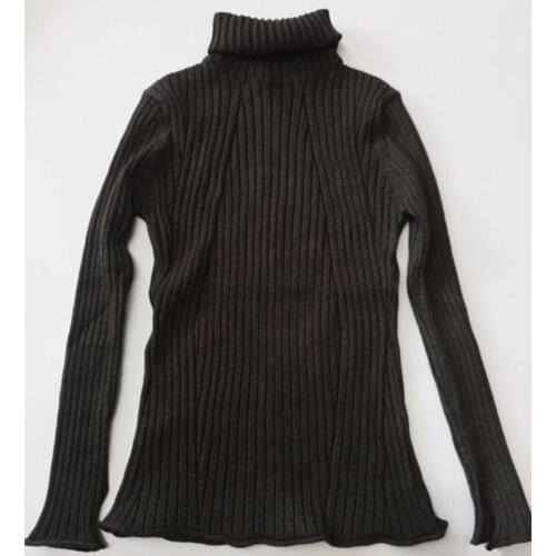 Spring 2020 New Fashion Women sweater Large size Solid Turtleneck sweater women slim Bottoming Knitted Pullovers LX1337