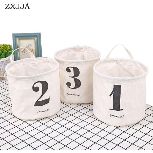 XZJJA Creative Digital Desktop Storage Box Underwear Sock Organizers Stationery Toy Cosmetic Jewelry Sundries Storage Basket