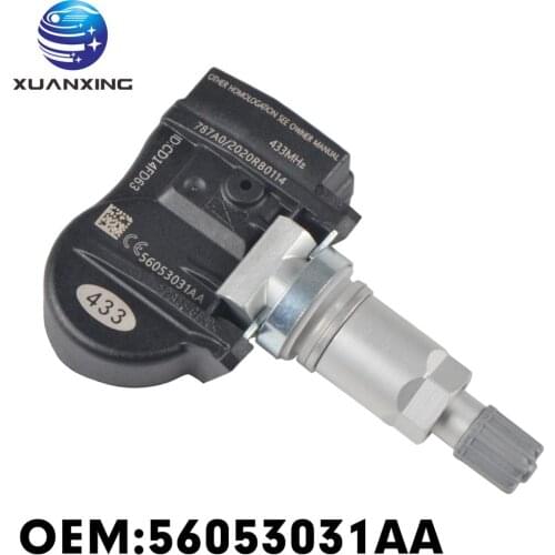 56053031AA Tire Pressure Sensor Monitoring System 433MHz TPMS For For Chrysler DODGE FORD JEEP Lincoln Mitsu Lincoln SE10004