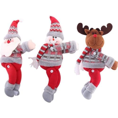 9 pcs Christmas Curtain Buckle Clips Cartoon Curtain Tieback Window Screens Buckles Home Decors Christmas Window Decorations X2