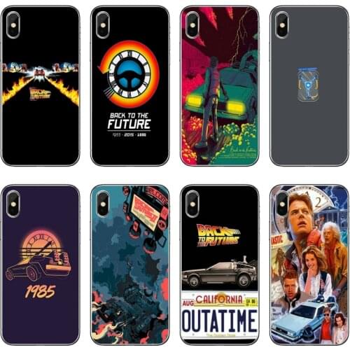 Back To The Future Accessories Phone Case For Samsung Galaxy M30 J8 J7 J5 Pro J6 J4 Prime Plus J3 2018 2017 2016 2015