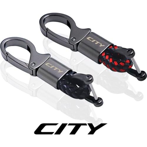 Car Key chain microfiber Good quality for Honda City Car Accessories auto