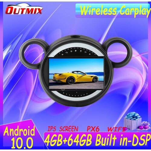 For Mini R56 R60 Cooper 2007+ Car GPS Navigation Android Radio Multimedia Player Auto Stereo DVD Player Head Unit Carplay