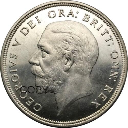 Great Britain 1928 George V silver Crown 90% Silver Copy coins Optional Different years High Quality