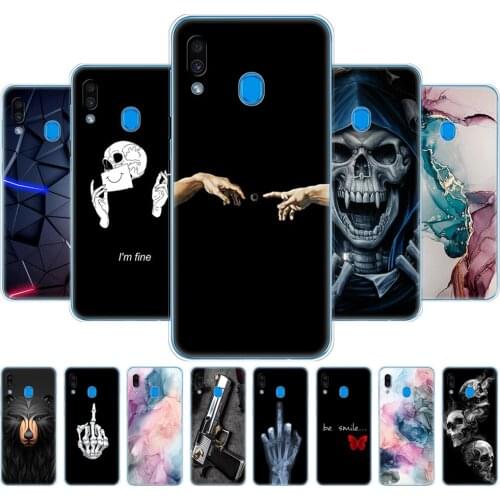 Case For Samsung Galaxy A30 Phone Case Samsung A30 Cover Samsung Galaxy A30 A 30 SM-A305F A305F A305 Case Silicone Soft TPU