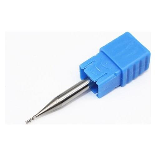 1PCS 1mm Aluminum Milling Cutter ENDMILL D1X3LXD4X50L 3Flute Aluminium End Mill Cutter Extended Milling Router Bit Cutters