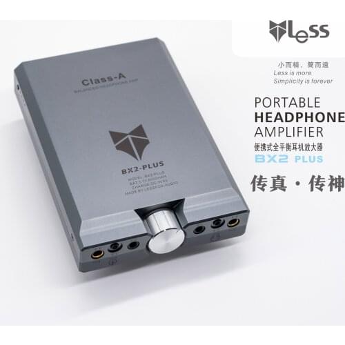 Less BX2-PLUS Balanced headphone AMP (Lishen) Fully Discrete Balanced Headphone Amplifier